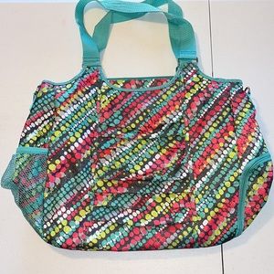 Thirty-one workout/yoga tote bag